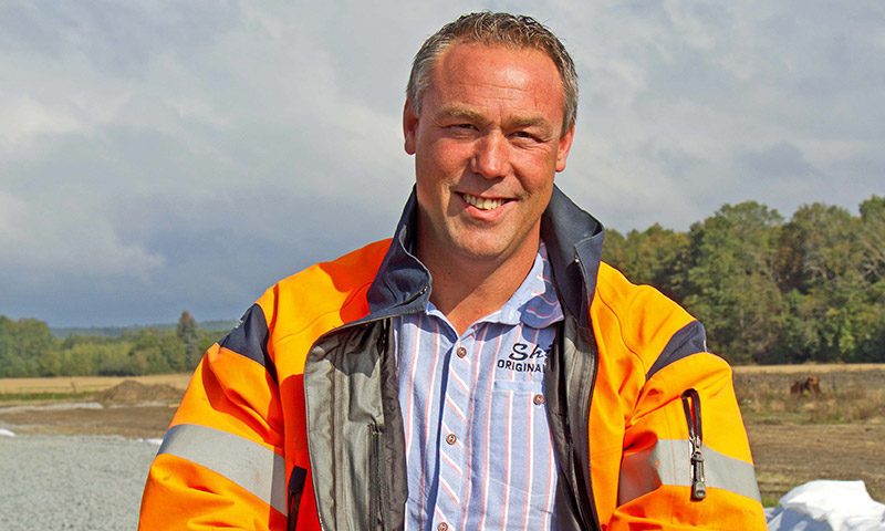Björn Johnsson, arbetschef hos J & A Entreprenad